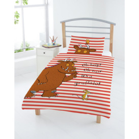 The Gruffalo and Mouse Red & White Kids Bedding Set- Toddler