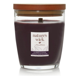 Nature's Wick Medium Jar Candle - Wildberry & Jasmine