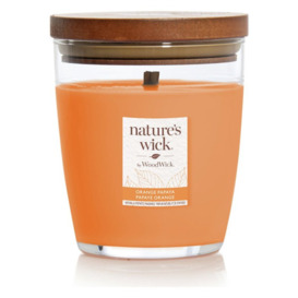 Nature's Wick Medium Jar Candle - Orange Papaya