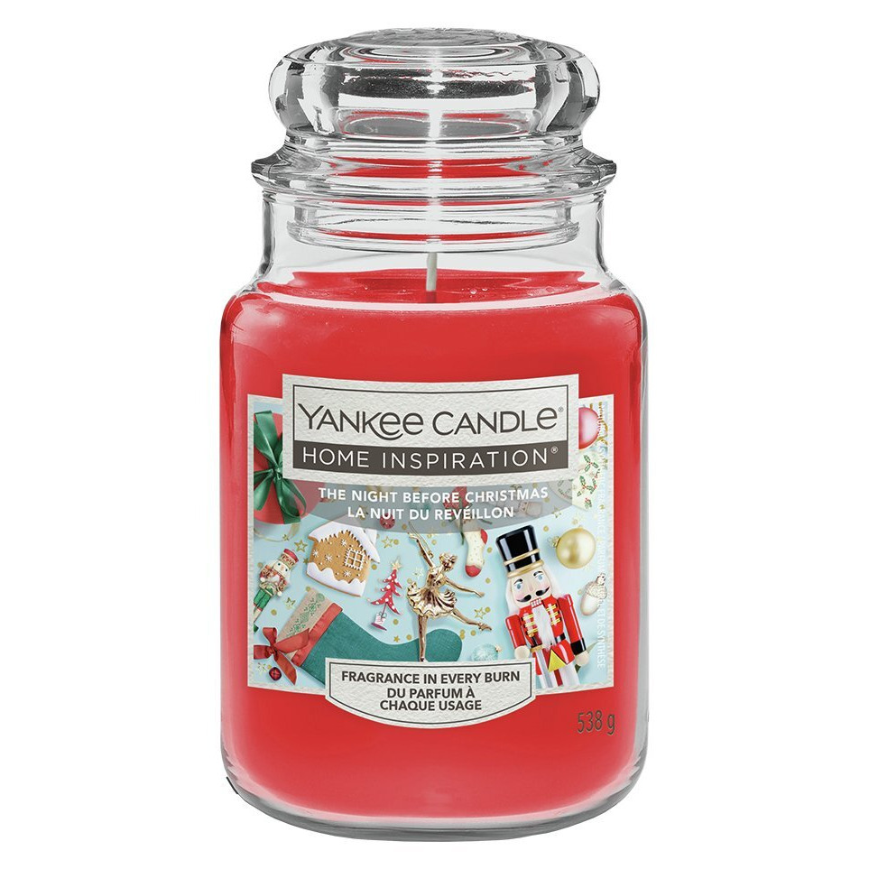 Yankee Home Inspiration Jar Candle - Night Before Christmas - image 1