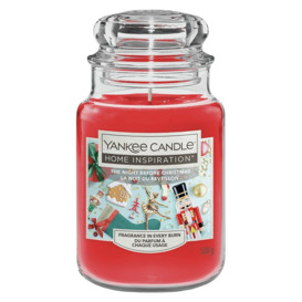 Yankee Home Inspiration Jar Candle - Night Before Christmas