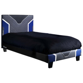 X Rocker Chromis Single Bed in a Box - Blue - thumbnail 2