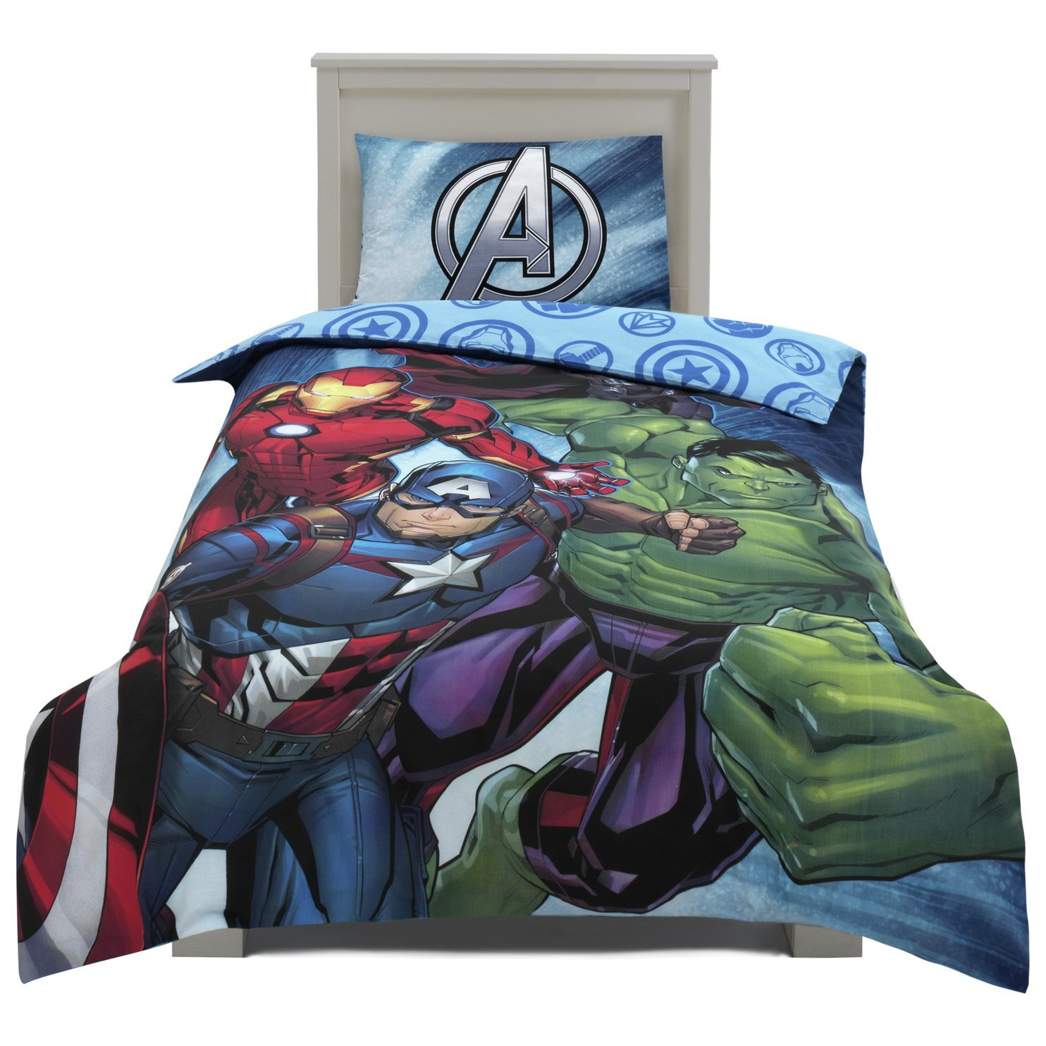 Marvel Kids Blue Bedding Set - Single - image 1