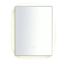 Habitat Bathroom LED Backlit Demister Touch Mirror - 60x45 - thumbnail 1
