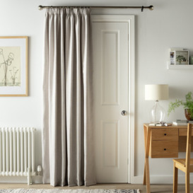 Argos Home Thermal Door Curtain - Grey - thumbnail 2