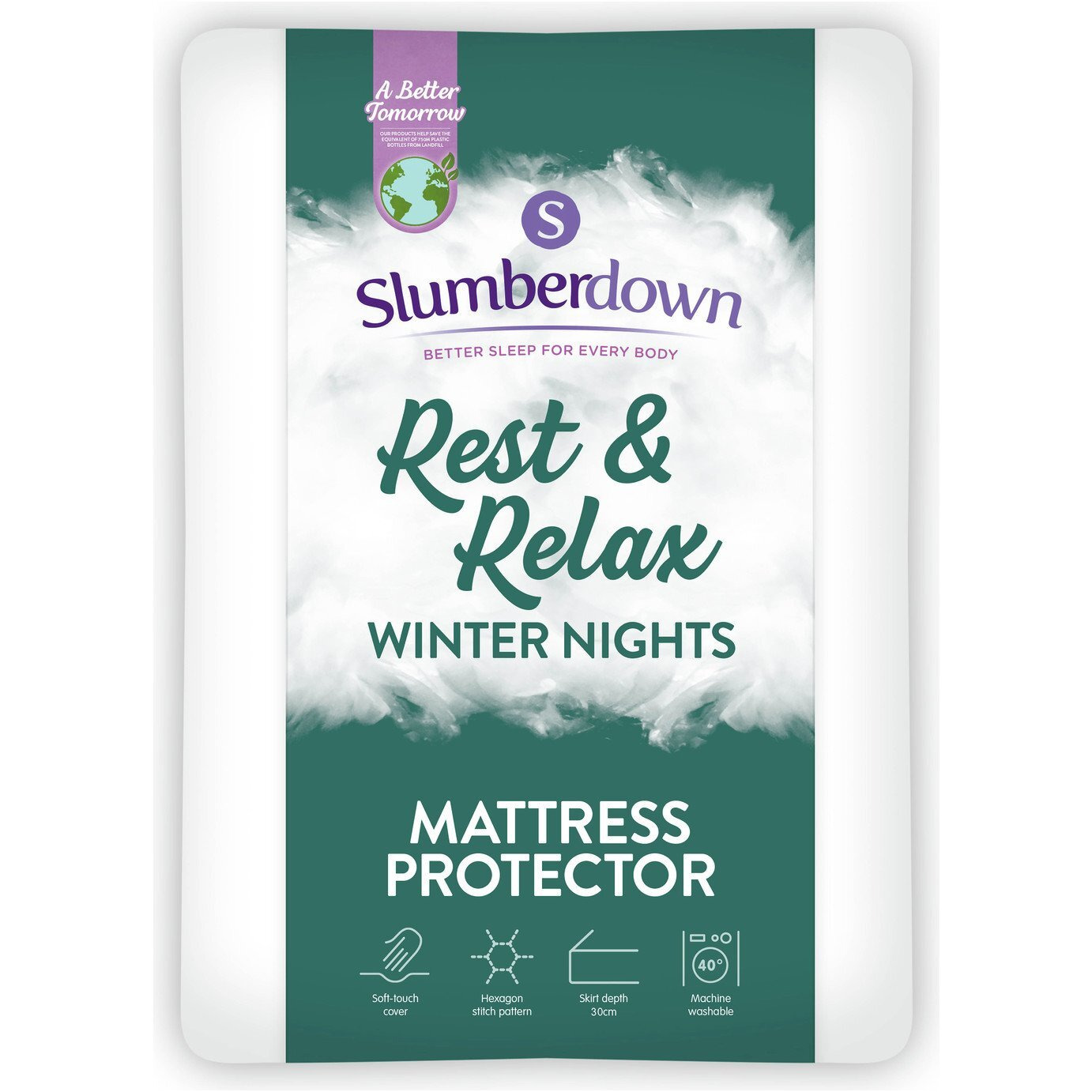 Slumberdown Rest & Relax Mattress Protector - Kingsize