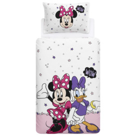 Minnie Mouse Kids Pink and White Bedding Set - Single - thumbnail 2
