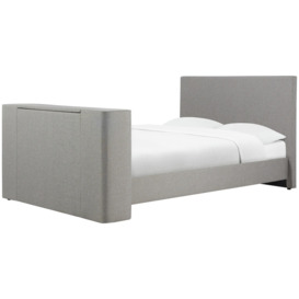 Birlea Plaza Kingsize TV Bed Frame - Grey