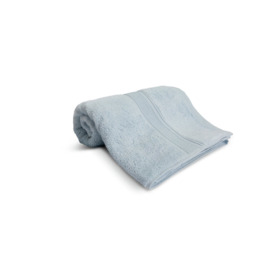 Habitat Cotton Supersoft Hand Towel - Country Blue - thumbnail 1