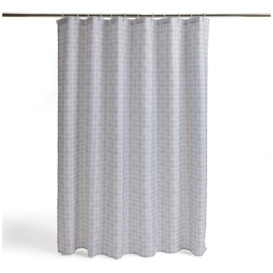 Argos Home Spot Shower Curtain - Grey - thumbnail 2