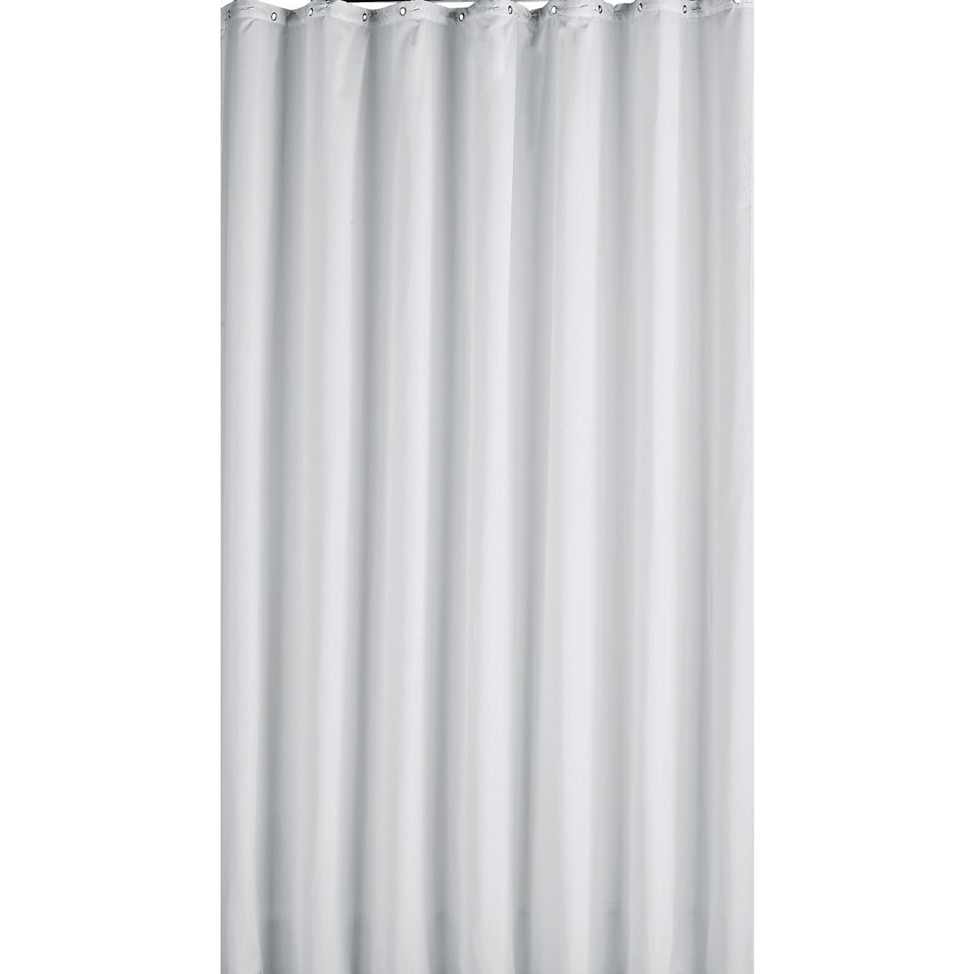 Argos Home Plain Shower Curtain - White - image 1