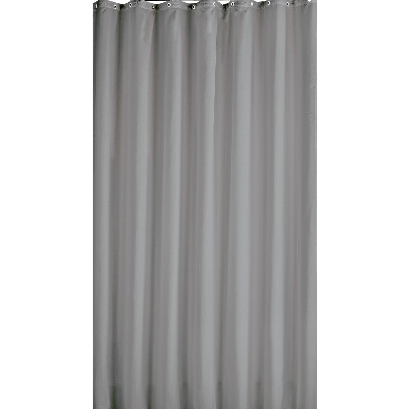 Argos Home Plain Shower Curtain - Flint Grey - image 1