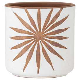 Bloomingville Terracotta Planter Pot - White