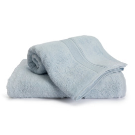 Habitat Cotton Supersoft 2 Pack Hand Towel - Country Blue - thumbnail 1