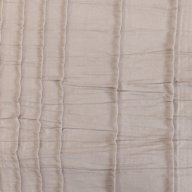 Argos Home Crinkle Taupe Bedding Set - King size - thumbnail 2