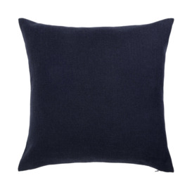 Argos Home Basket Wave Cushion Cover- 2 Pack- Navy- 43x43cm