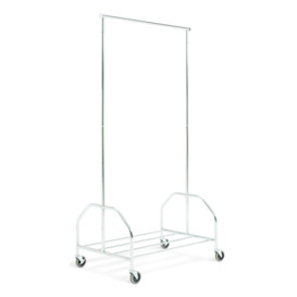 Habitat Alexis Clothes Rail - Chrome