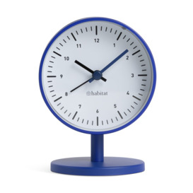 Habitat Analogue Alarm Clock - Blue - thumbnail 1