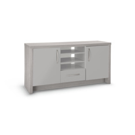 Habitat Venice 2 Door 1 Drawer Low Sideboard - Grey