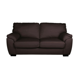 Argos Home Milano Leather 2 Seater Sofa Bed - Chocolate