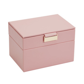 Argos Home Faux Leather Classic Lift Top Jewellery Box - thumbnail 1