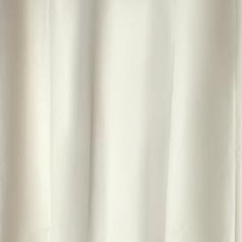Home Essentials PEVA Plain Shower Curtain - Grey - thumbnail 2