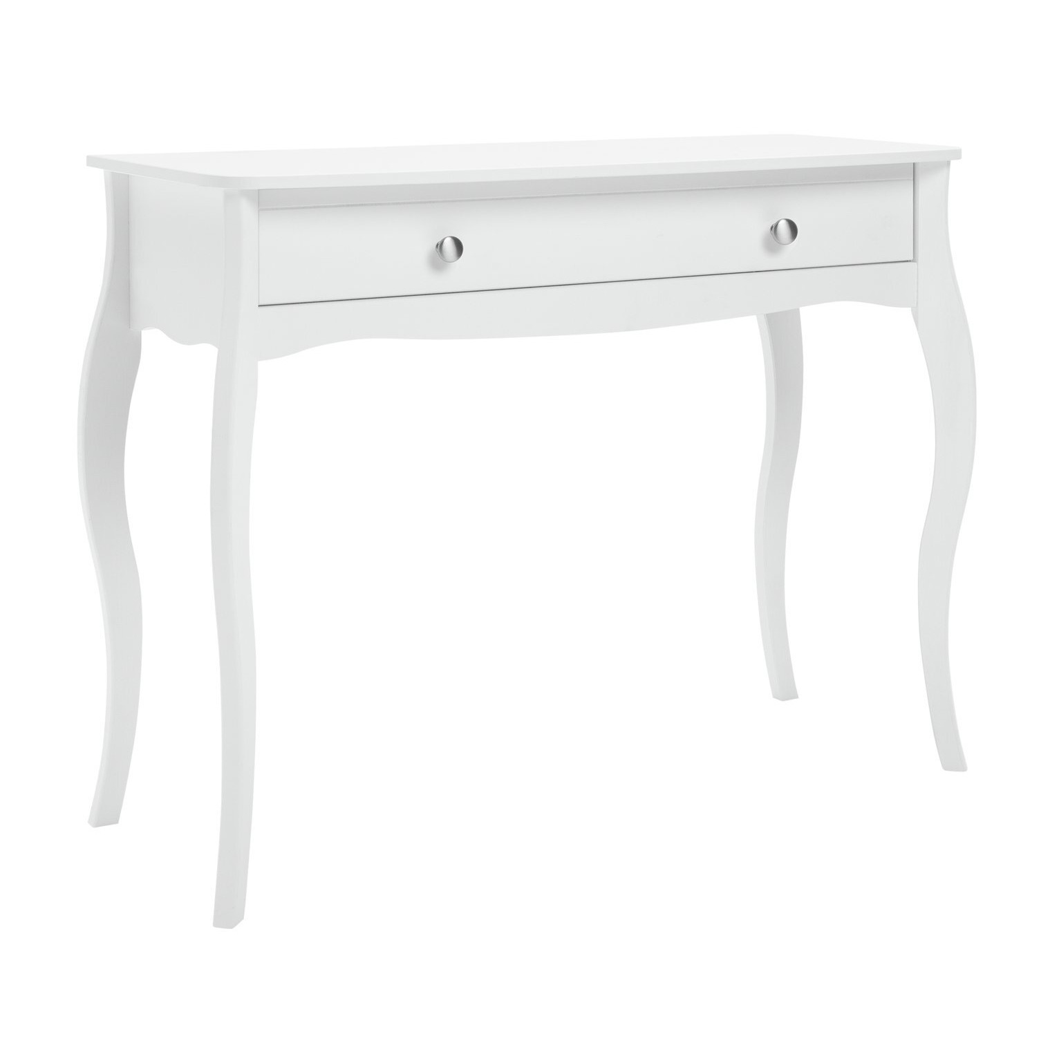 Argos Home Amelie 1 Drawer Dressing Table - White - image 1
