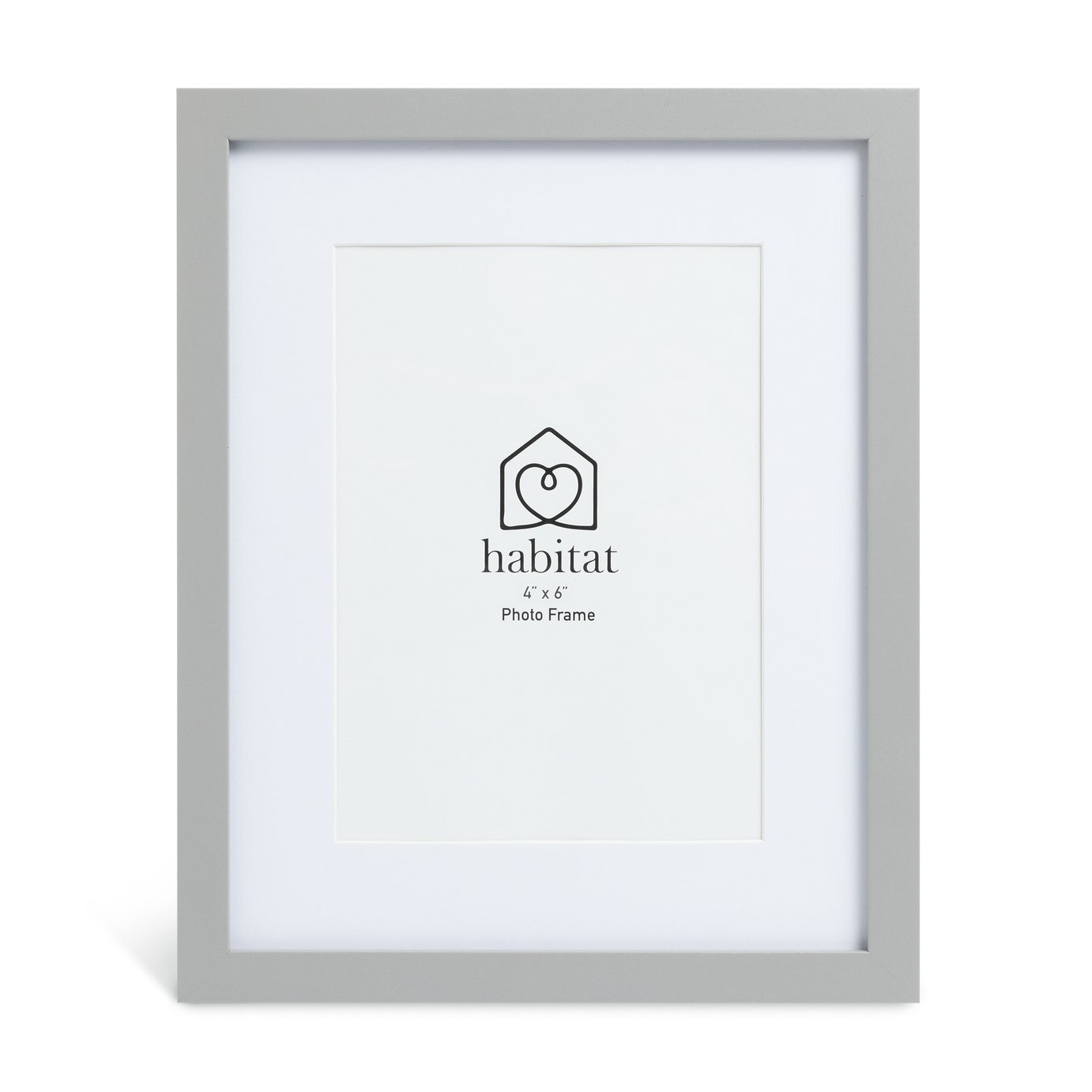 Habitat Wooden Picture Frame - Pack of 3 - Grey - 22x17cm - image 1