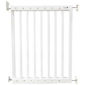 Cuggl White Wooden Safety Gate - thumbnail 1