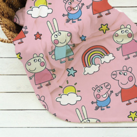 Peppa Pig Kids Throw - Multicoloured - 150X100cm - thumbnail 2