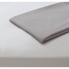 Silentnight Supersoft Dove Grey Fitted Sheet - Double - thumbnail 2