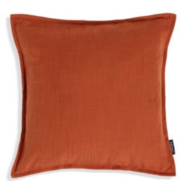 Habitat Linen Look Cushion - Terracotta - 50x50cm - thumbnail 1