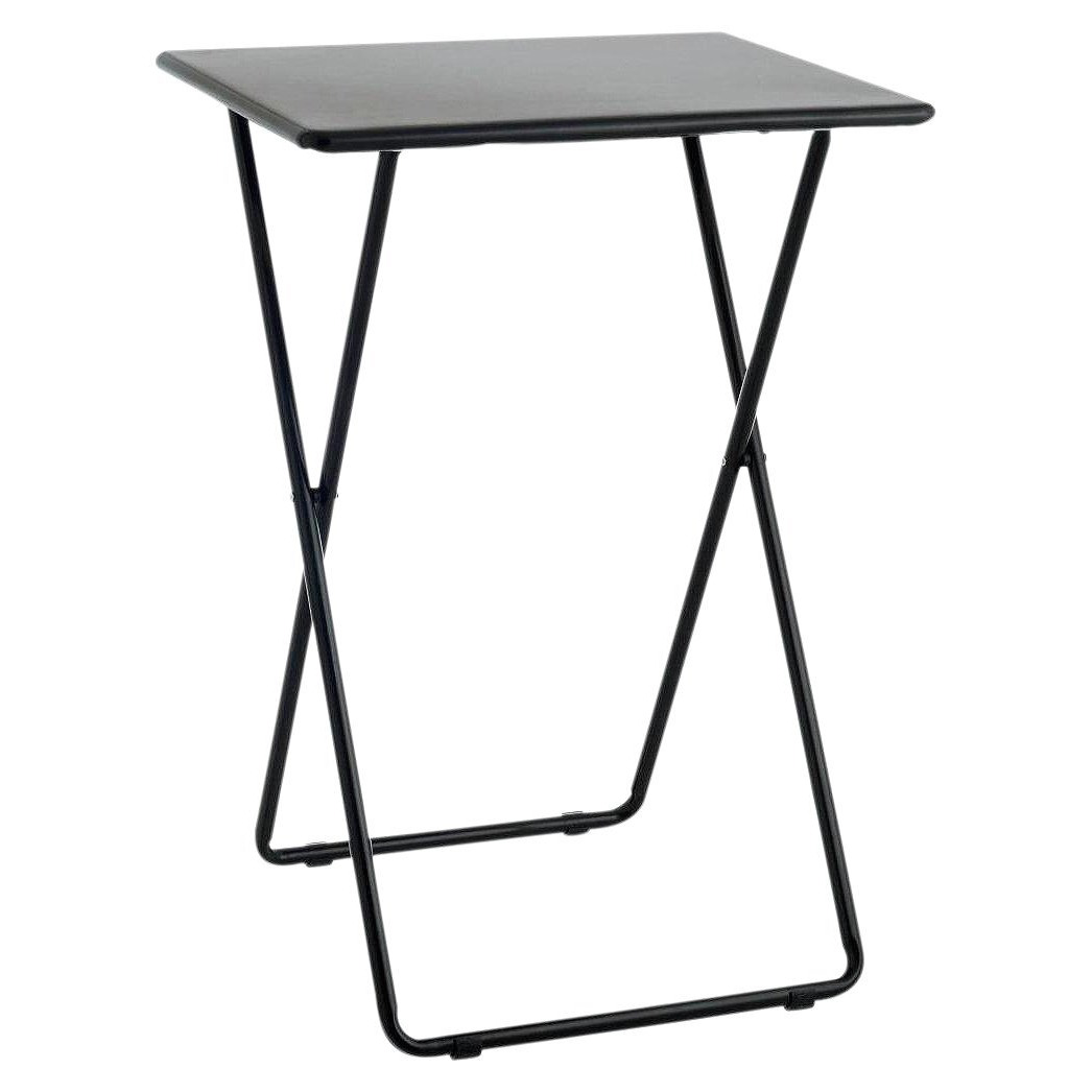 Habitat Airo Metal Folding Table - Black - image 1