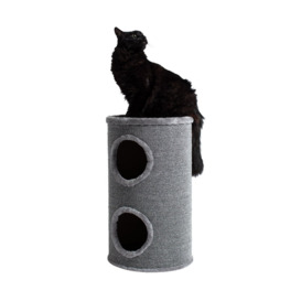 Cat Jumbo Scratcher with 2 Hideouts - thumbnail 1