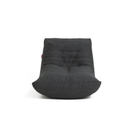 Kaikoo Fabric Beanbag Accent chair- Charcoal - thumbnail 1