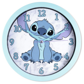 Disney Lilo & Stitch Kids Wall Clock - Blue - thumbnail 1