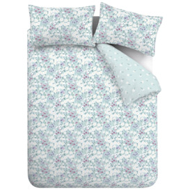 Catherine Lansfield Daisy Meadow Blue Bedding Set - Double - thumbnail 2