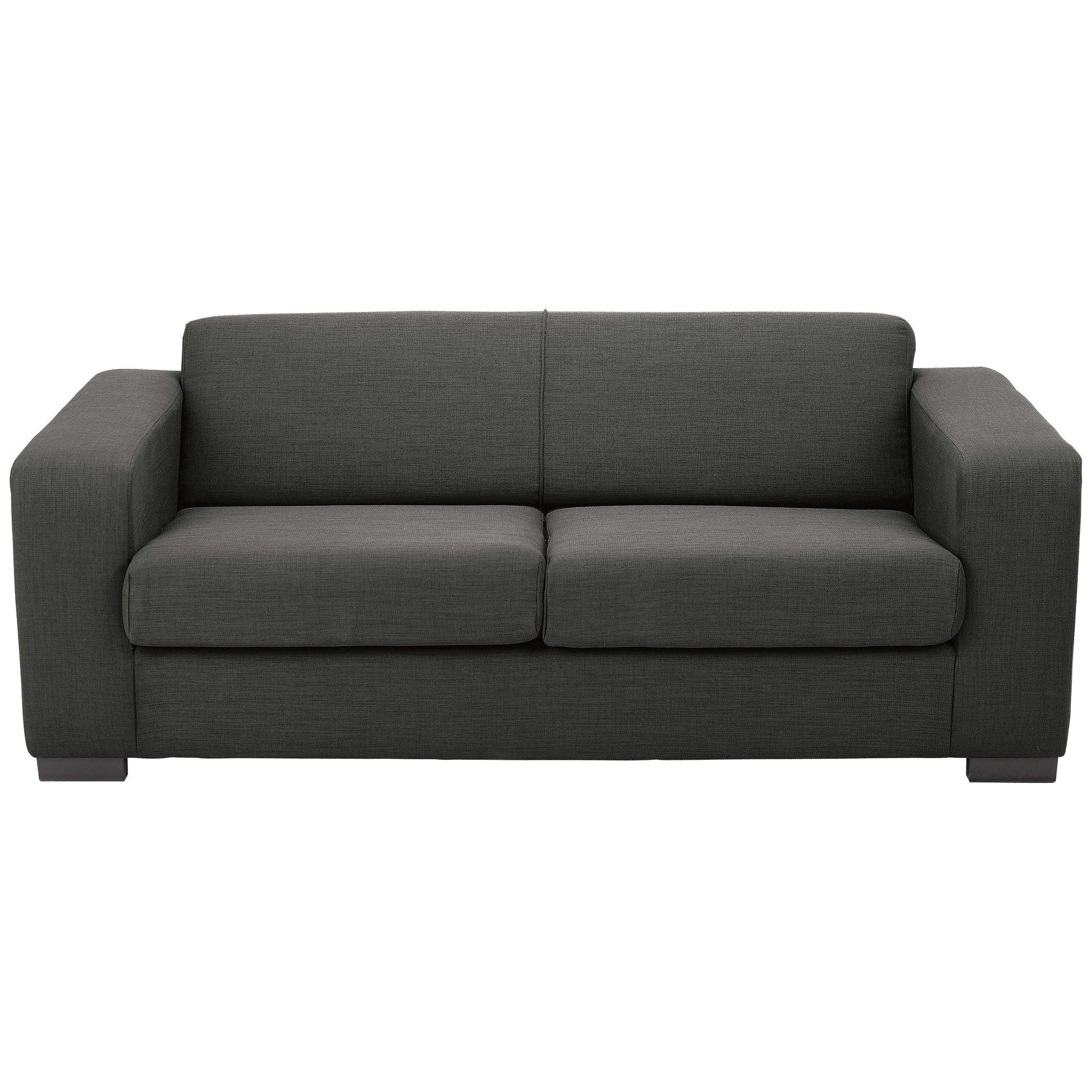 Argos Home New Ava 2 Seater Fabric  Sofa Bed - Charcoal - image 1