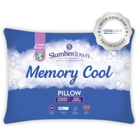 Slumberdown Cool Max Memory Support Firm Pillow - thumbnail 1
