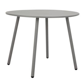 Argos Home Ipanema 4 Seater Metal Garden Table - Grey - thumbnail 1
