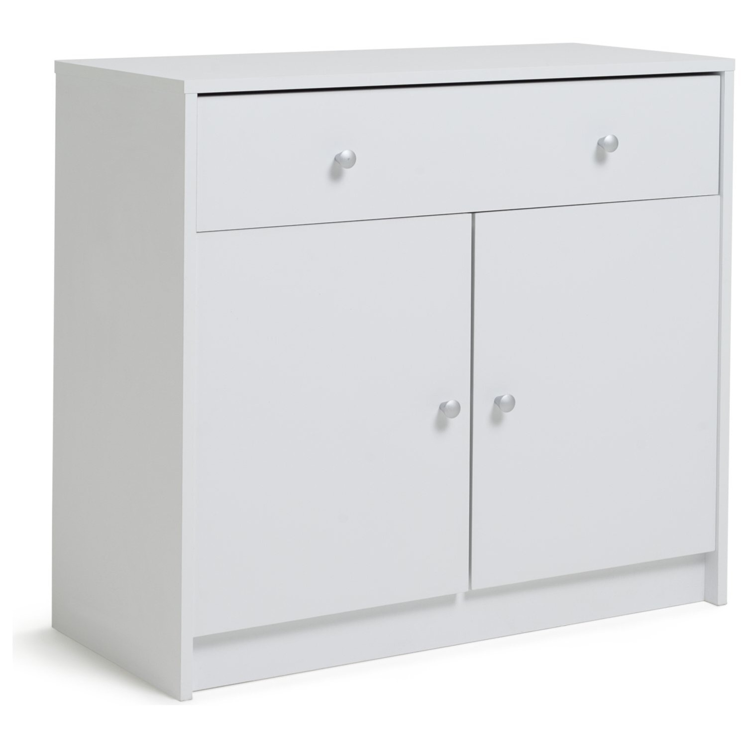 Argos Home Maine 2 Door 1 Drawer Sideboard - White - image 1