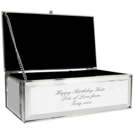 Personalised Message Jewellery Box