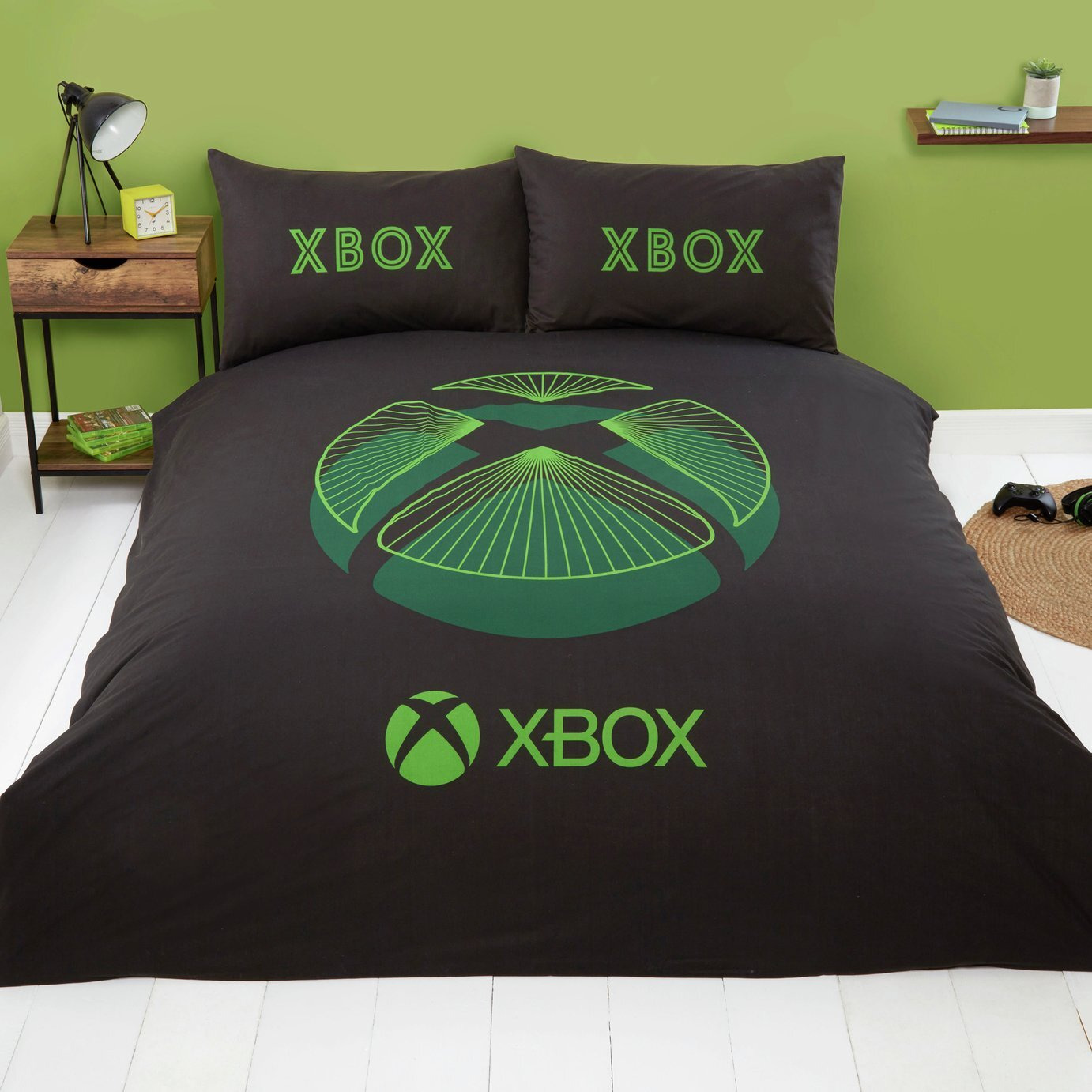 Xbox New Black Kids Bedding Set - Double - image 1
