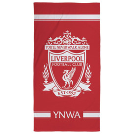 Liverpool FC Beach Towel - Red & White
