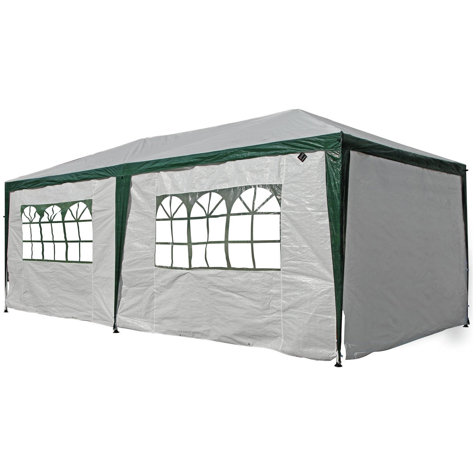 Argos Home 3m x 6m Weather Resistant Gazebo with Side Panels - image 1