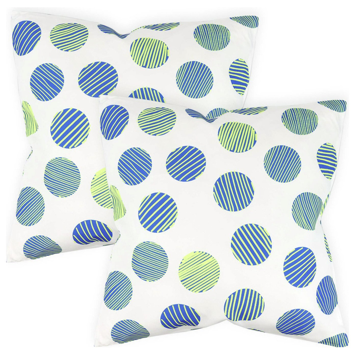 Streetwize Polka Dot Outdoor Cushions - Pack of 4 - image 1