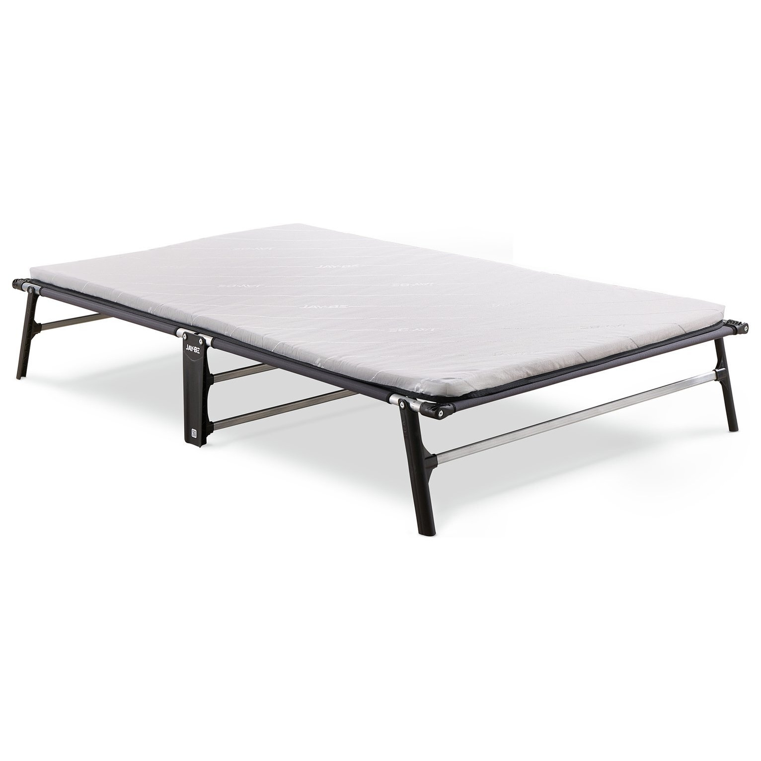 Jay-Be Compact Folding Bed with Mattress - Small Double - image 1
