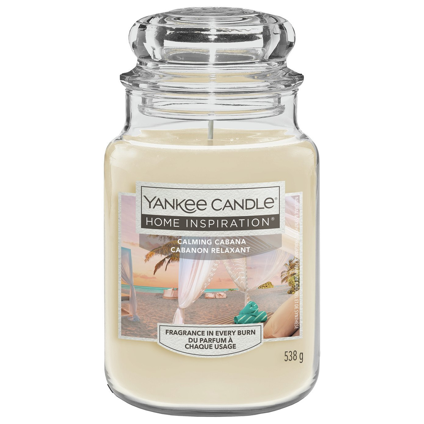 Yankee Home Inspiration Large Jar Candle - Calming Cabana - image 1