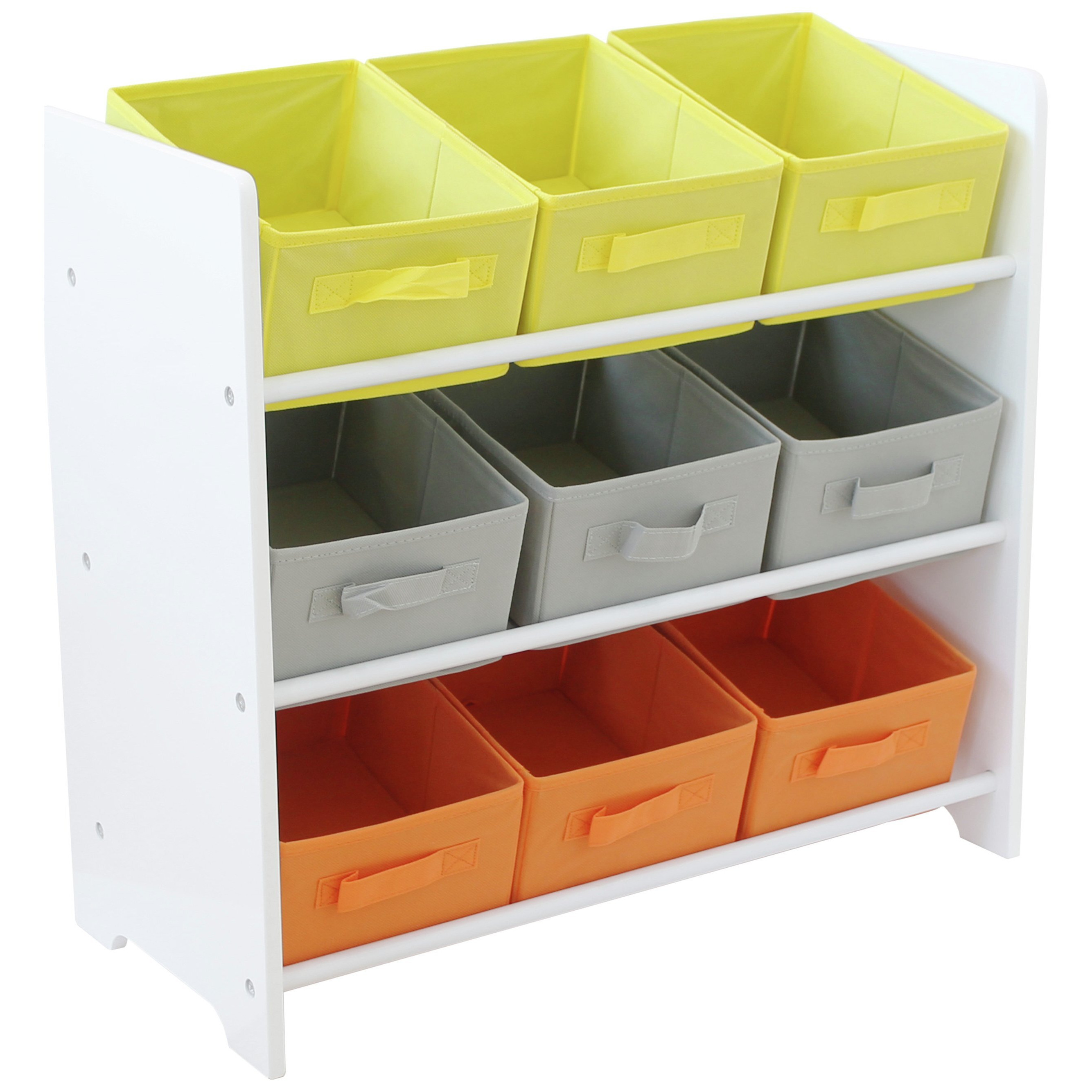 Argos Home 3 Tier White Kids Basket Storage Unit - image 1
