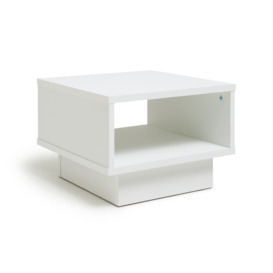 Habitat Cubes End Table - White